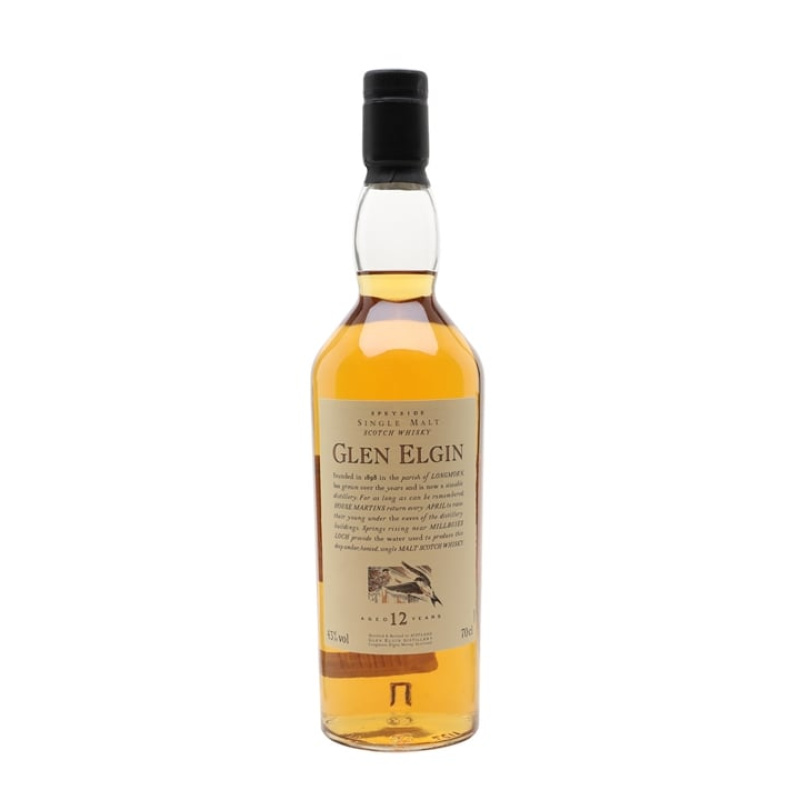 Distillery 12 Year Old – Glen Elgin 12 Year Old / Flora & Fauna Speyside Whisky (Speyside) | N/A% ABV, 700ml – Buy Now