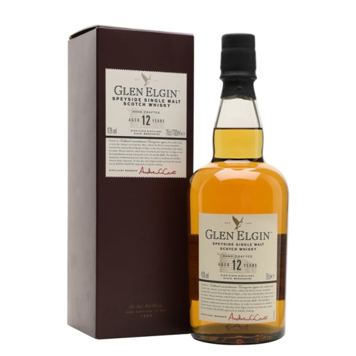 Glen Elgin 12 Year Old Speyside Single Malt Scotch Whisky