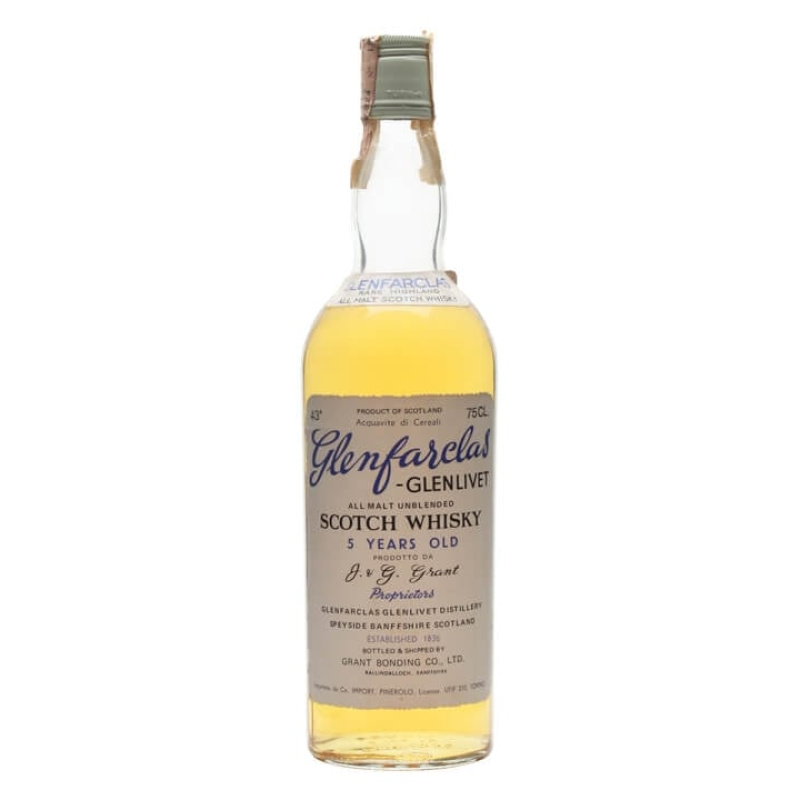 Distillery 5 Year Old – Glenfarclas 5 Year Old / Bot.Early 1970s Speyside Whisky (Speyside) | N/A% ABV, 700ml – Buy Now