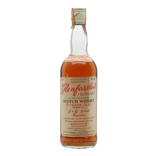 Distillery 7 Year Old – Glenfarclas-Glenlivet 7 Year Old / Bot.1970s Speyside Whisky (Speyside) | N/A% ABV, 700ml – Buy Now