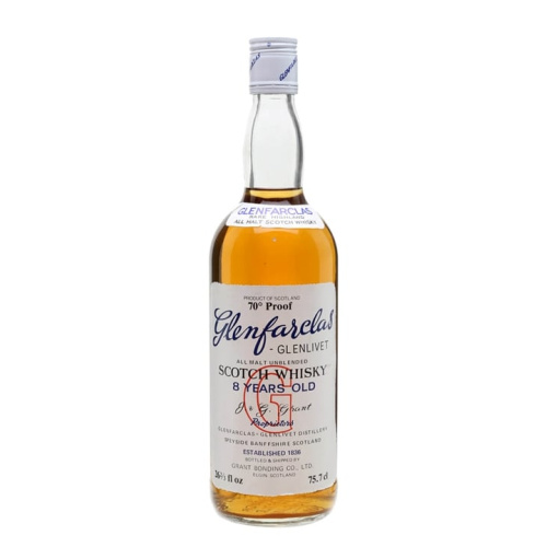 Distillery 8 Year Old – Glenfarclas 8 Year Old / Bot.1970s Speyside Single Malt Scotch Whisky (Speyside) | N/A% ABV, 700ml – Buy Now