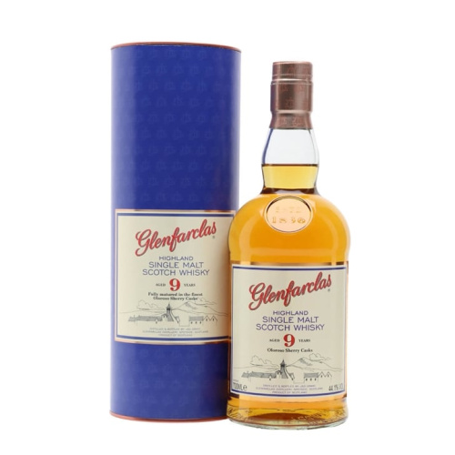 Glenfarclas 9 Year Old / Oloroso Sherry Casks Speyside Single Malt Scotch Whisky
