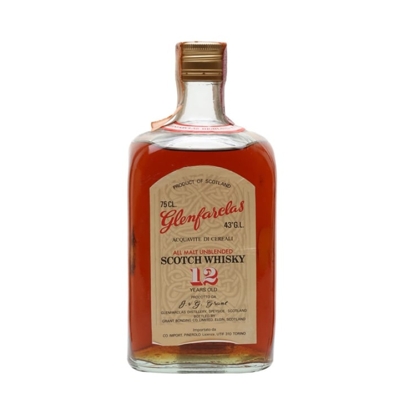 Distillery 12 Year Old – Glenfarclas 12 Year Old / Bot.1980s Speyside Single Malt Scotch Whisky (Speyside) | N/A% ABV, 700ml – Buy Now