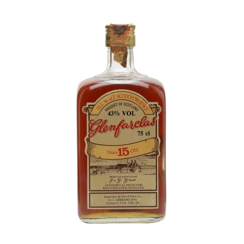 Distillery 15 Year Old – Glenfarclas 15 Year Old / Bot.1970s Speyside Single Malt Scotch Whisky (Speyside) | N/A% ABV, 700ml – Buy Now