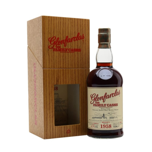 Distillery NAS Year Old – Glenfarclas 1958/ Family Casks X / Sherry Cask #2062 Speyside Whisky (Speyside) | N/A% ABV, 700ml – Buy Now