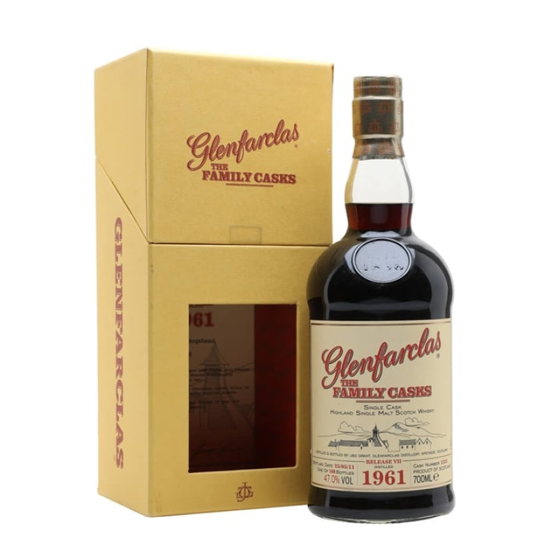 Glenfarclas 1961 Family Casks Release VII / 50 Year Old Speyside Single Malt Scotch Whisky