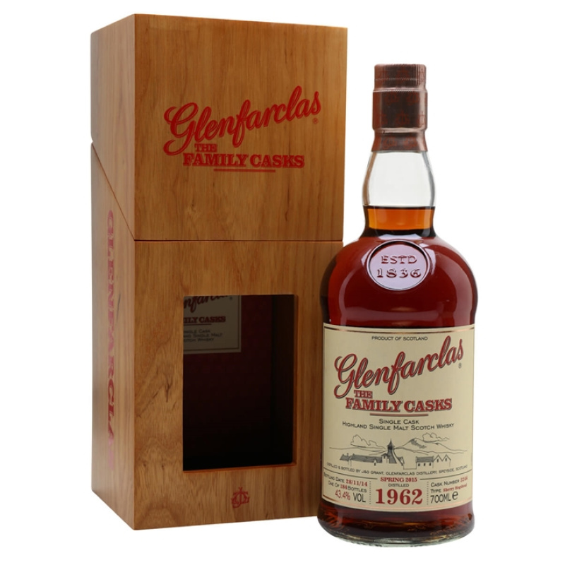 Glenfarclas 1962 / Family Casks SP15 / Sherry Cask #3246 Speyside Single Malt Scotch Whisky