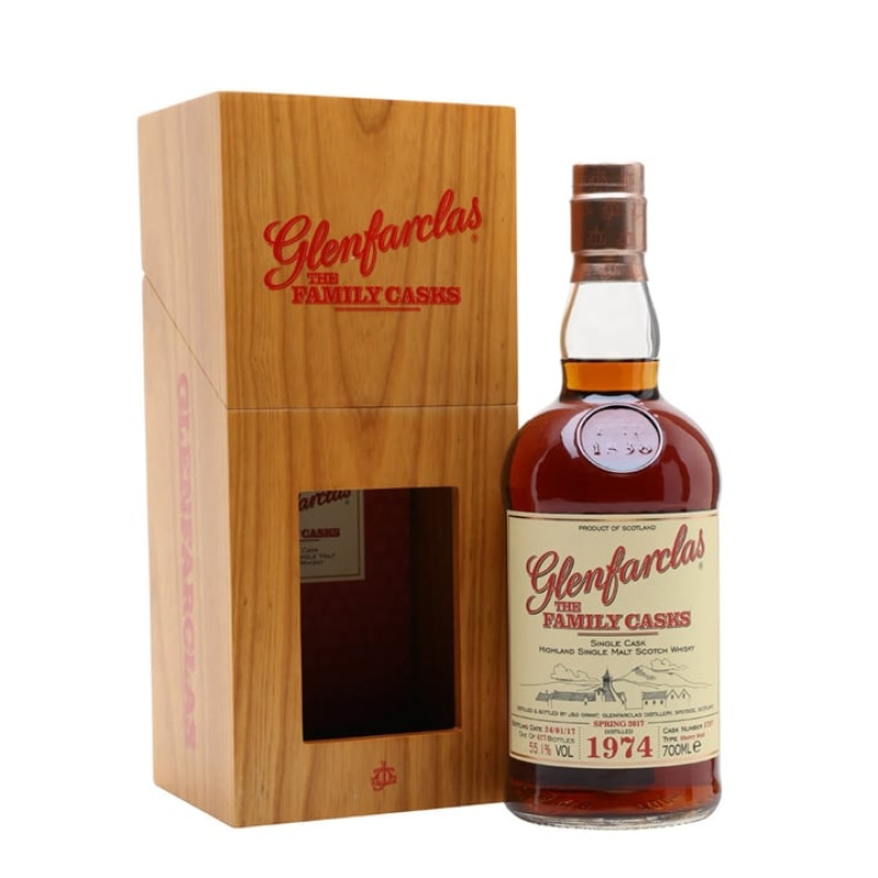 Distillery NAS Year Old – Glenfarclas 1974 / Family Casks / Cask #5787 / Spring 2017 Speyside Whisky (Speyside) | N/A% ABV, 700ml – Buy Now