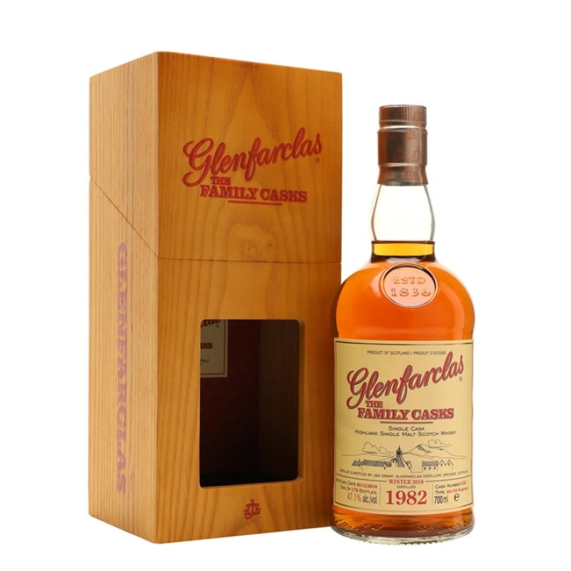 Distillery NAS Year Old – Glenfarclas 1982 / Family Casks / Cask #632 / Winter 2018 Release Speyside Whisky (Speyside) | N/A% ABV, 700ml – Buy Now