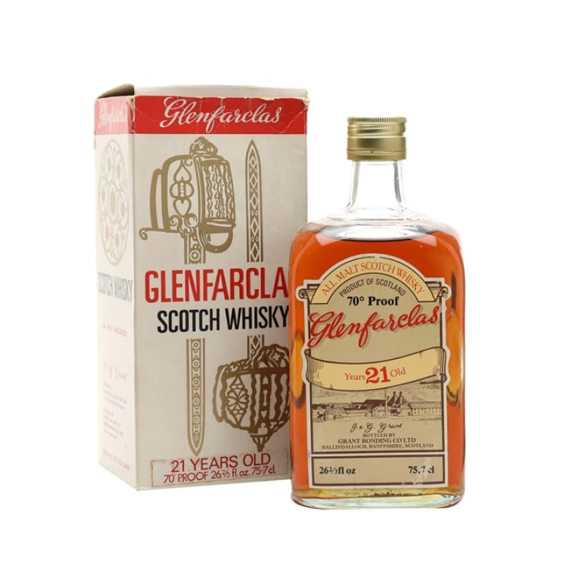 Distillery 21 Year Old – Glenfarclas 21 Year Old / Bot.1970s Speyside Single Malt Scotch Whisky (Speyside) | N/A% ABV, 700ml – Buy Now