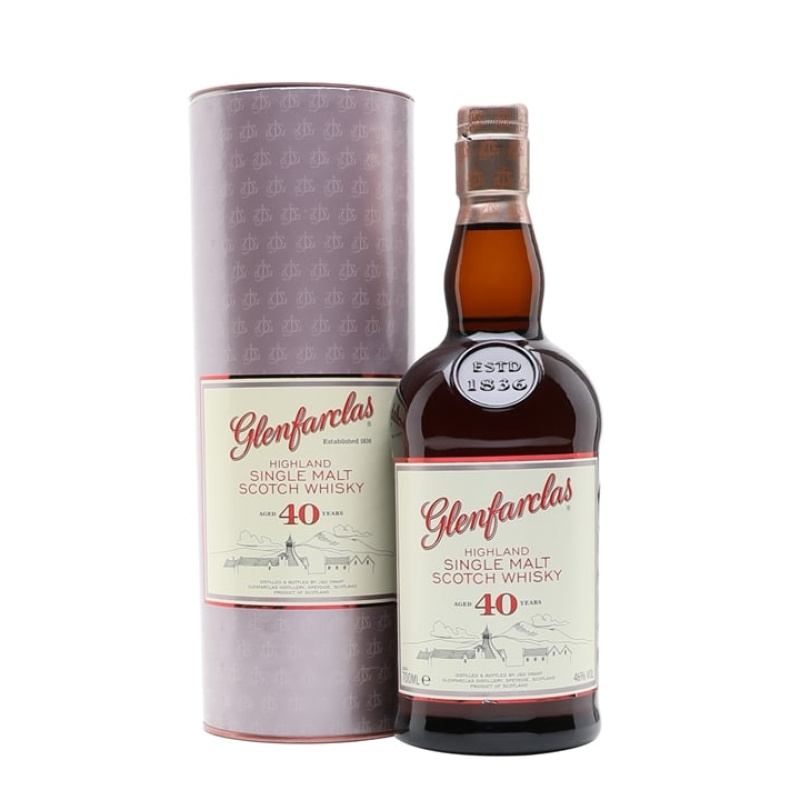 Distillery 40 Year Old – Glenfarclas 40 Year Old Speyside Single Malt Scotch Whisky (Speyside) | N/A% ABV, 700ml – Buy Now