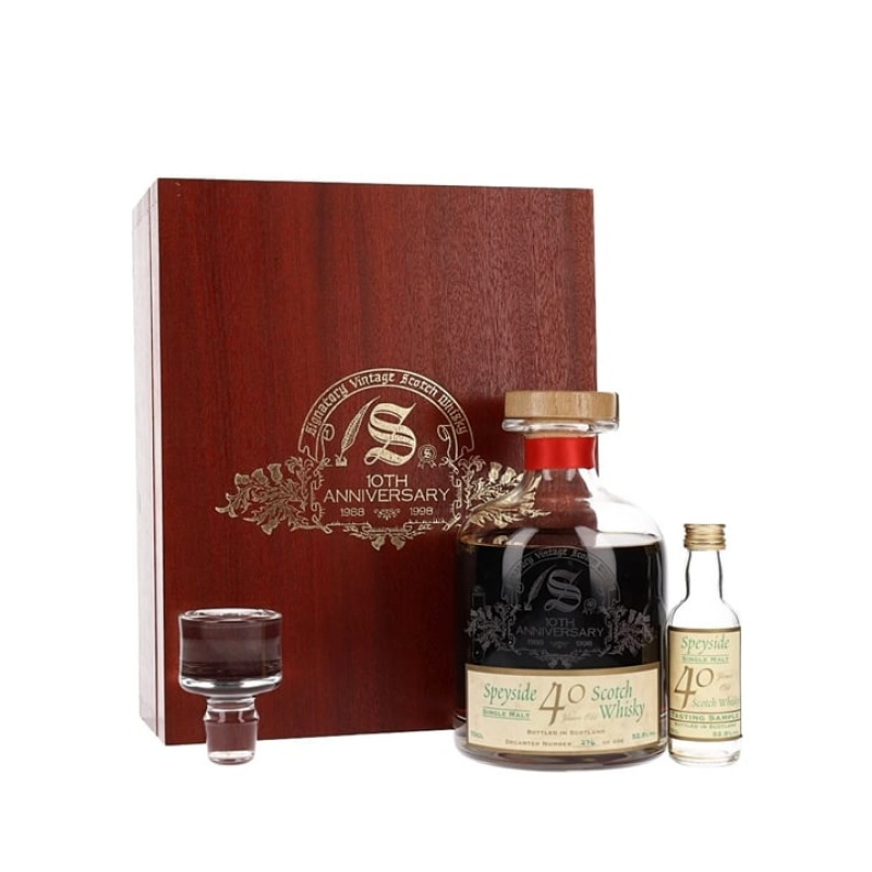 Speyside 1958 / 40 Years Old / Sherry Cask / Signatory Single Malt Scotch Whisky
