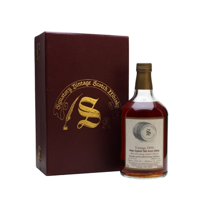 Distillery 34 Year Old – Glenfarclas 1959 / 34 Year Old / Sherry Cask / Signatory Speyside Whisky (Speyside) | N/A% ABV, 700ml – Buy Now