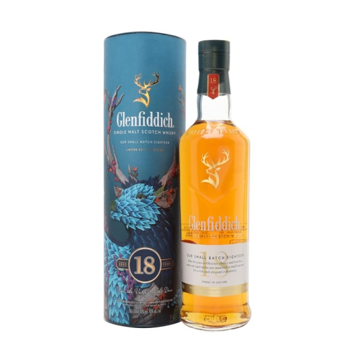 Distillery 18 Year Old – Glenfiddich 18 Year Old Speyside Single Malt Scotch Whisky (Speyside) | N/A% ABV, 700ml – Buy Now