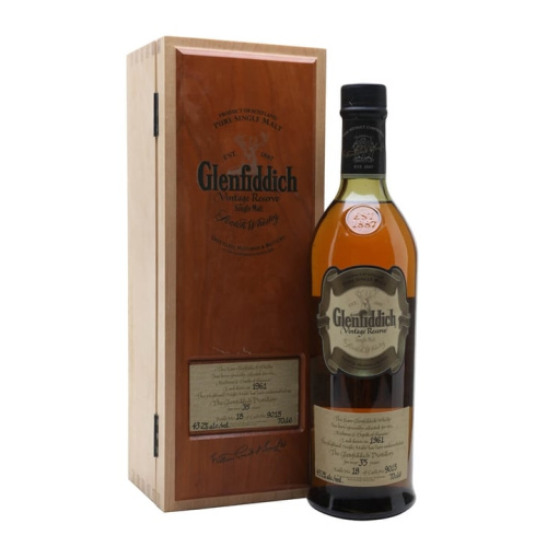 Distillery 35 Year Old – Glenfiddich 1961 / 35 Year Old / Vintage Reserve Speyside Whisky (Speyside) | N/A% ABV, 700ml – Buy Now