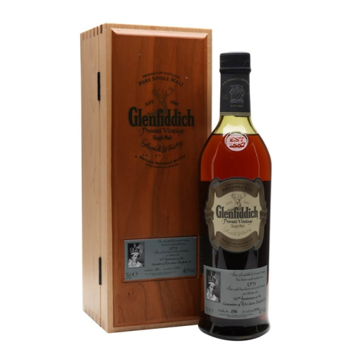 Glenfiddich 1974 / 50th Anniversary Of The Queen's Coronation / Sherry Cask Speyside Single Malt Scotch Whisky