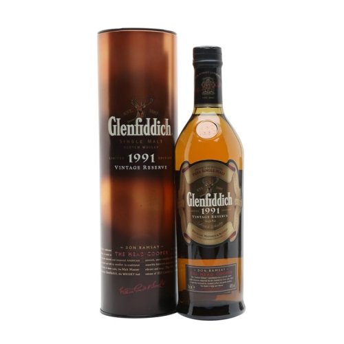 Distillery NAS Year Old – Glenfiddich 1991 / Don Ramsay / Bot.2004 Speyside Whisky (Speyside) | N/A% ABV, 700ml – Buy Now