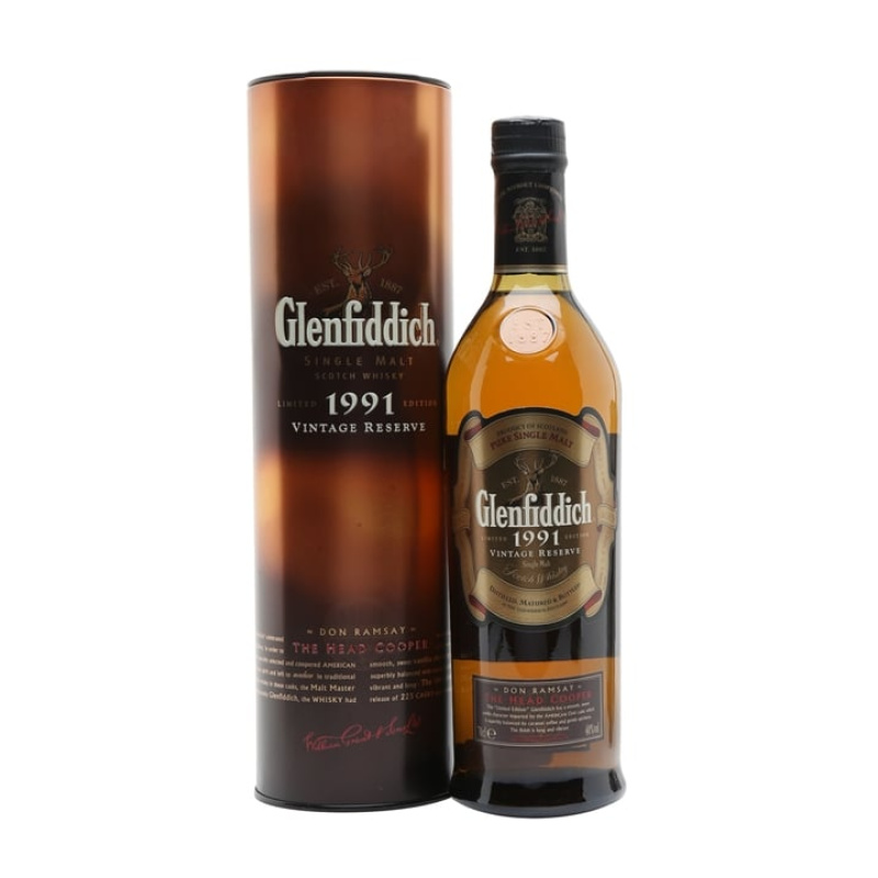 Distillery NAS Year Old – Glenfiddich 1991 / Don Ramsay / Bot.2004 Speyside Whisky (Speyside) | N/A% ABV, 700ml – Buy Now