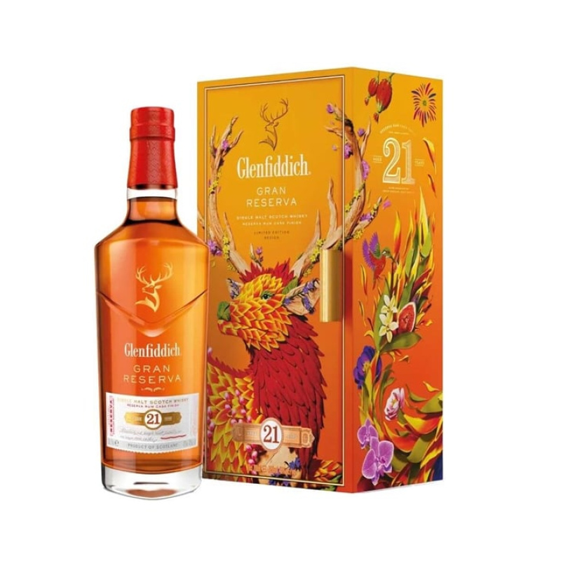 Distillery 21 Year Old – Glenfiddich 21 Year Old Chinese New Year 2024 Speyside Whisky (Speyside) | N/A% ABV, 700ml – Buy Now