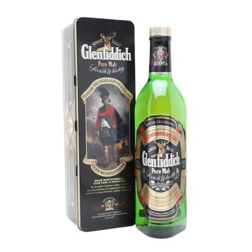 Glenfiddich Pure Malt / Special Old Reserve / Clan Montgomerie / Bot.1990s Speyside Single Malt Scotch Whisky