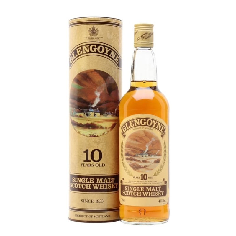 Distillery 10 Year Old – Glengoyne 10 Year Old / Bot.1980s Highland Single Malt Scotch Whisky (Highland) | N/A% ABV, 700ml – Buy Now
