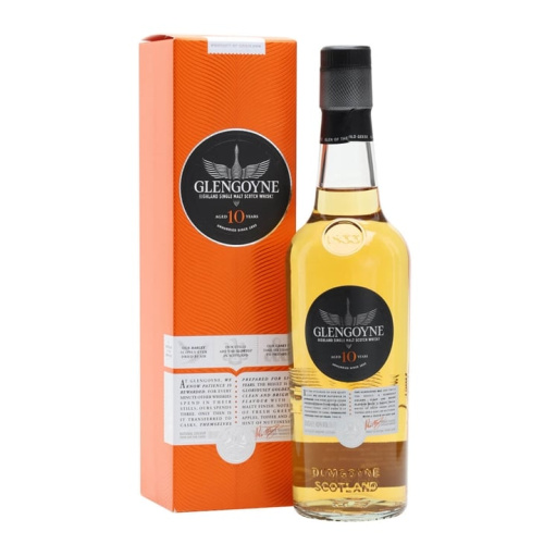 Glengoyne 10 Year Old / Small Bottle Highland Single Malt Scotch Whisky