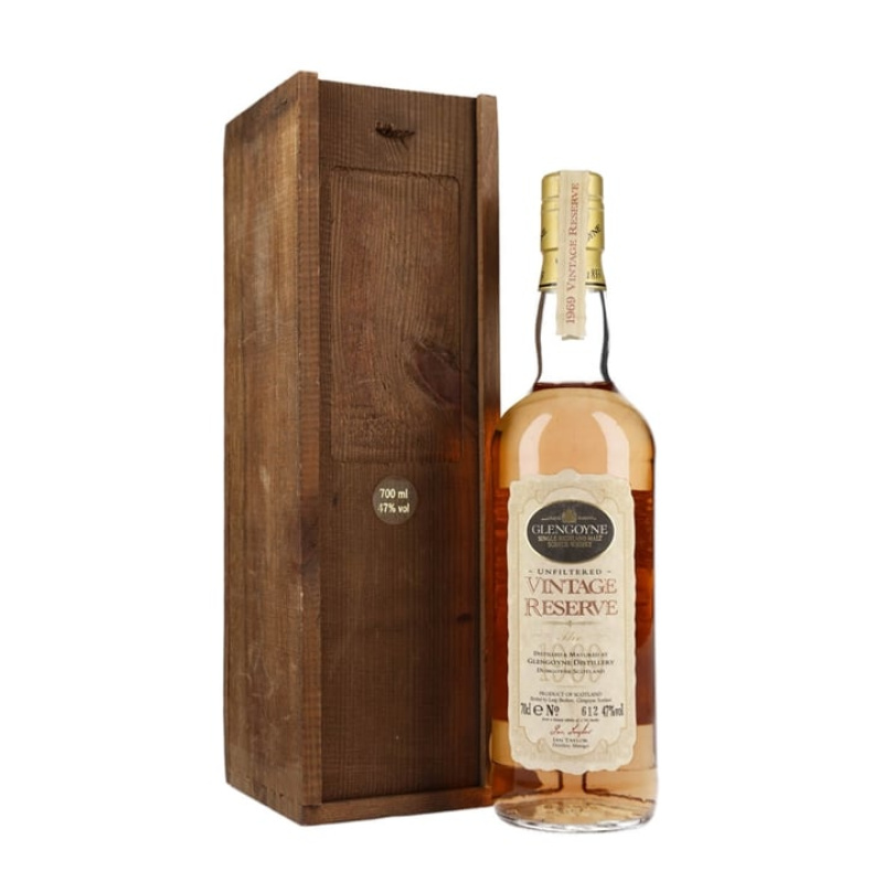 Distillery NAS Year Old – Glengoyne 1969 Vintage Reserve Highland Single Malt Scotch Whisky (Highland) | N/A% ABV, 700ml – Buy Now