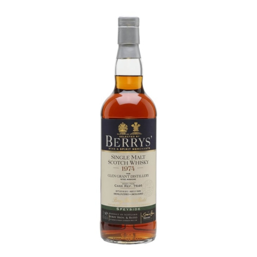Distillery NAS Year Old – Glen Grant 1974 / Bot.2012 / Sherry Cask #7646 / Berry Bros & Rudd Speyside Whisky (Speyside) | N/A% ABV, 700ml – Buy Now