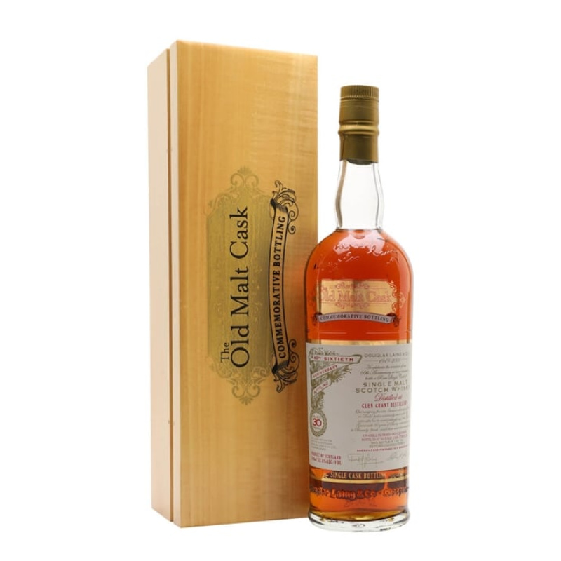 Distillery 30 Year Old – Glen Grant 30 Year Old / Douglas Laing 60th Anniversary / Old Malt Cask Speyside Whisky (Speyside) | N/A% ABV, 700ml – Buy Now