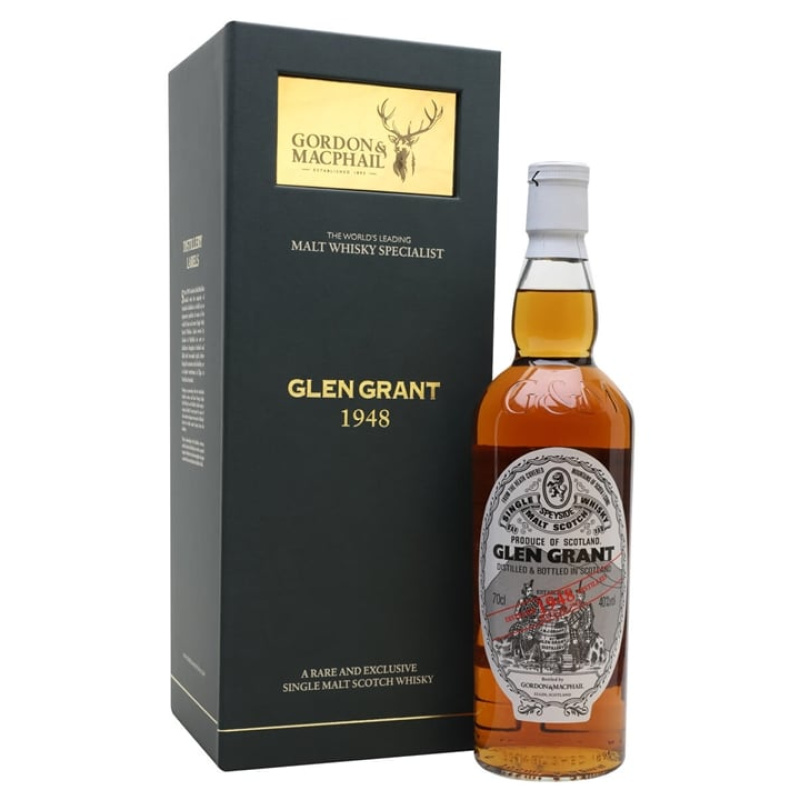 Distillery 65 Year Old – Glen Grant 1948 / 65 Year Old / Sherry Cask / Gordon & MacPhail Speyside Whisky (Speyside) | N/A% ABV, 700ml – Buy Now
