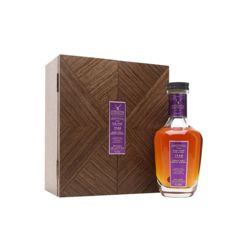 Distillery 74 Year Old – Glen Grant 1948 / 74 Year Old / Charles III Coronation / Private Collection Speyside Whisky (Speyside) | N/A% ABV, 700ml – Buy Now