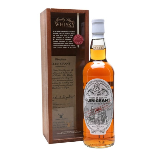 Distillery 60 Year Old – Glen Grant 1950 / 60 Year Old / Gordon & MacPhail Speyside Whisky (Speyside) | N/A% ABV, 700ml – Buy Now