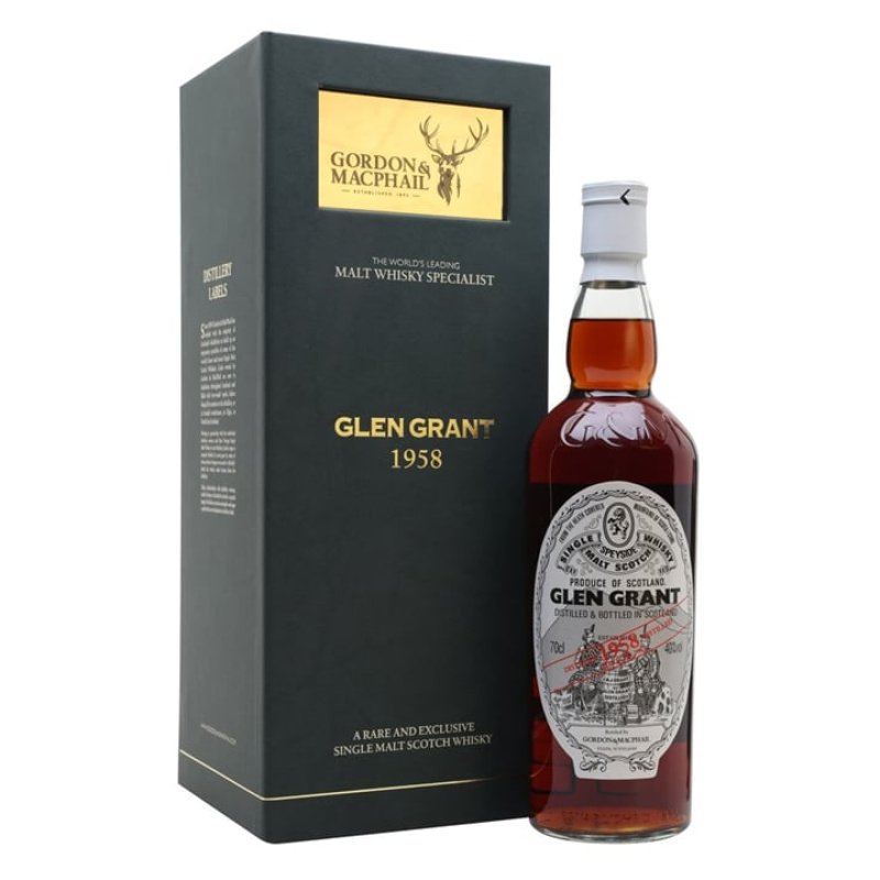 Distillery 54 Year Old – Glen Grant 1958 / 54 Year Old / Sherry Cask / Gordon & MacPhail Speyside Whisky (Speyside) | N/A% ABV, 700ml – Buy Now