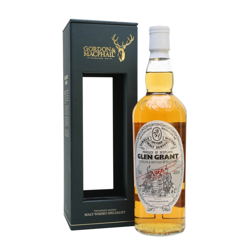 Glen Grant 1966 / 45 Year Old / Gordon & MacPhail Speyside Single Malt Scotch Whisky