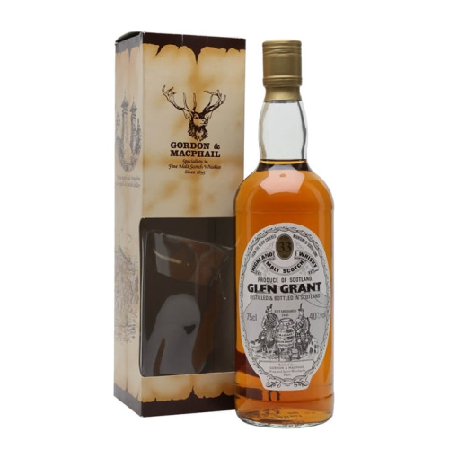 Distillery 33 Year Old – Glen Grant 33 Year Old / Bot.1980s / Gordon & MacPhail Speyside Whisky (Speyside) | N/A% ABV, 700ml – Buy Now