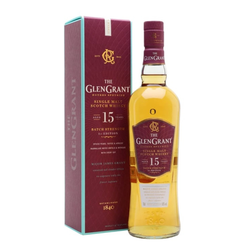 Distillery 15 Year Old – Glen Grant 15 Year Old Batch Strength First Edition Speyside Whisky (Speyside) | N/A% ABV, 700ml – Buy Now