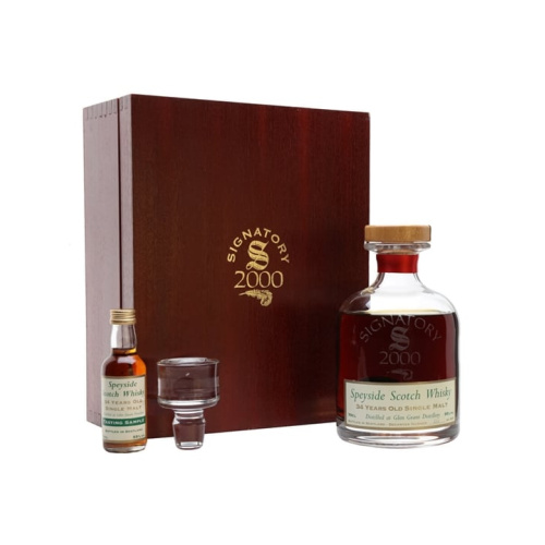 Distillery 34 Year Old – Glen Grant 1965 / 34 Year Old / Sherry Cask / Signatory Speyside Whisky (Speyside) | N/A% ABV, 700ml – Buy Now