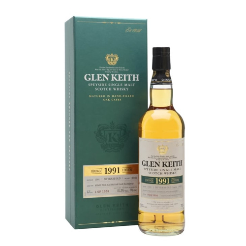 Glen Keith 1991 / 30 Year Old / Secret Speyside Single Malt Scotch Whisky