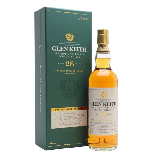 Glen Keith 28 Year Old / Secret Speyside Single Malt Scotch Whisky