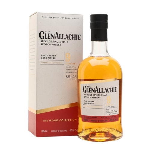 Glenallachie 9 Year Old Fino Sherry Cask Finish / The Wood Collection Speyside Single Malt Scotch Whisky