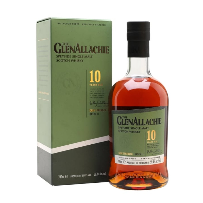 Distillery 10 Year Old – Glenallachie 10 Year Old Cask Strength Batch 11 Speyside Whisky (Speyside) | N/A% ABV, 700ml – Buy Now