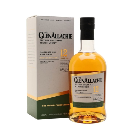 Distillery 12 Year Old – Glenallachie 12 Year Old Sauternes Finish / UK Exclusive Speyside Whisky (Speyside) | N/A% ABV, 700ml – Buy Now