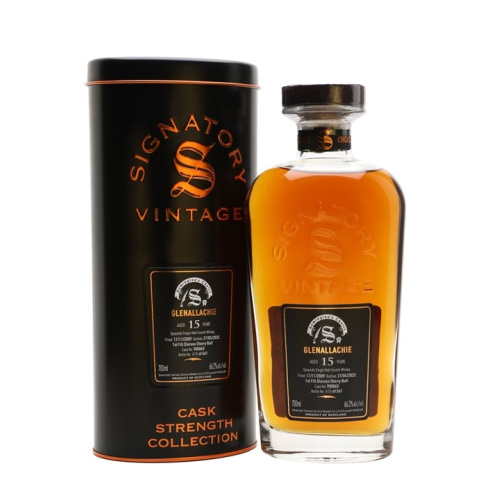Distillery 15 Year Old – Glenallachie 2009 / 15 Year Old / Cask 900863 / Signatory Symington’s Choice Speyside Whisky (Speyside) | N/A% ABV, 700ml – Buy Now