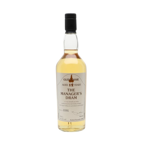 Distillery 12 Year Old – Glenlossie 12 Year Old / Manager's Dram Speyside Whisky (Speyside) | N/A% ABV, 700ml – Buy Now