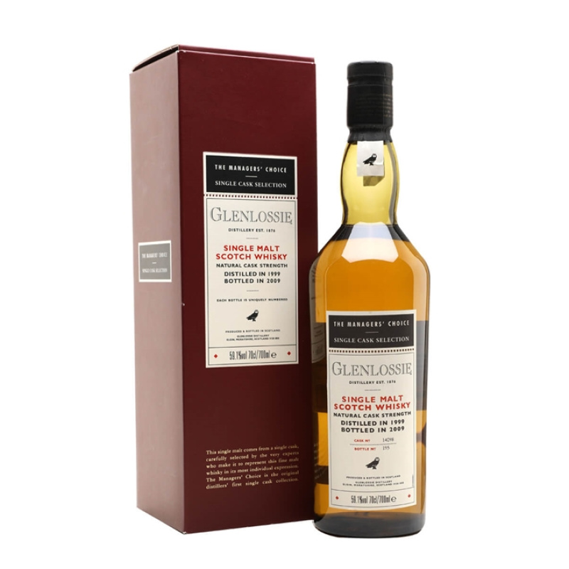 Distillery 9 Year Old – Glenlossie 1999 / 9 Year Old / Managers' Choice Speyside Whisky (Speyside) | N/A% ABV, 700ml – Buy Now