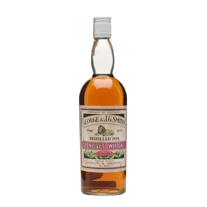 Distillery NAS Year Old – Glenlivet 1939 / Bot.1970s / Gordon & Macphail Speyside Whisky (Speyside) | N/A% ABV, 700ml – Buy Now