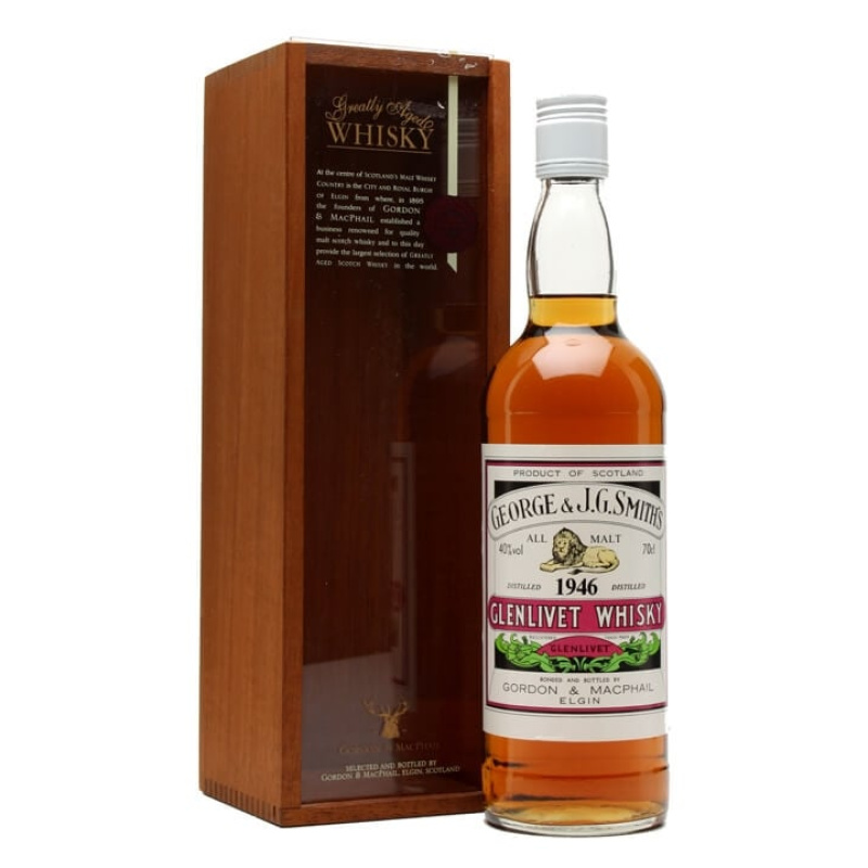 Distillery NAS Year Old – Glenlivet 1946 / Bot.2000s / Gordon & MacPhail Speyside Whisky (Speyside) | N/A% ABV, 700ml – Buy Now