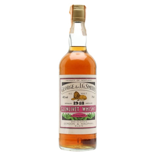 Glenlivet 1948 / Bot.1980s / Gordon & MacPhail Speyside Single Malt Scotch Whisky