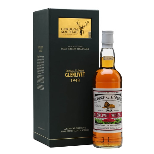 Glenlivet 1948 / 61 Year Old / Gordon & MacPhail Speyside Single Malt Scotch Whisky