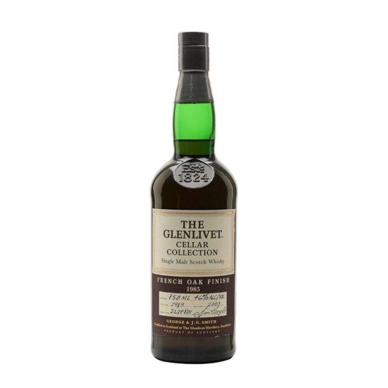 Distillery 20 Year Old – Glenlivet 1983 / 20 Year Old / French Oak Finish / Cellar Collection Speyside Whisky (Speyside) | N/A% ABV, 700ml – Buy Now